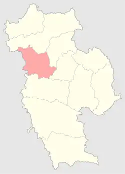 Могилёвский уезд на карте