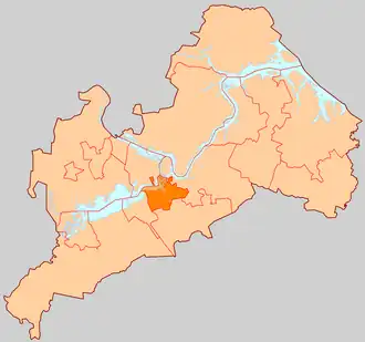 Мокшинское сельское поселение на карте