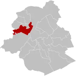 Расположение муниципалитета на карте провинции