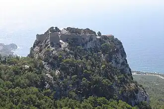 Вид крепости с севера