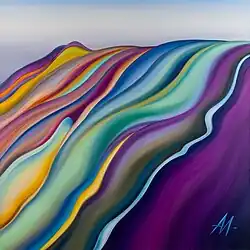 «MONTANA», 2023, холст, масло 80 х 80 см