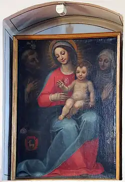 Мадонна с Младенцем и святыми Домиником и Екатериной Сиенской