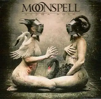 Обложка альбома Moonspell «Alpha Noir» (2012)