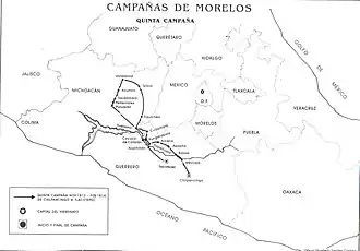 Четвёртая кампания Морелоса.