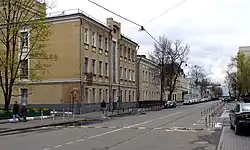 Вид в сторону Садового кольца. Дома № 19, 21, 23