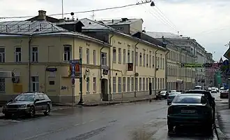 Вид вдоль Большой Никитской улицы