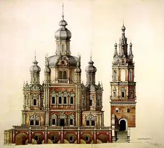 Прототип здания в Москве