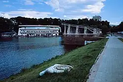 Вид на Джамгаровскую улицу и Джамгаровский пруд