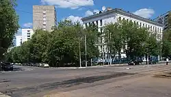 Госпитальный Вал в месте примыкания улицы Новая Дорога