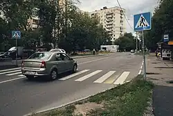 Радужная улица в направлении к Енисейской улице