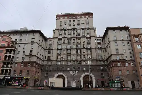 Дом 38 по проспекту Мира в Москве