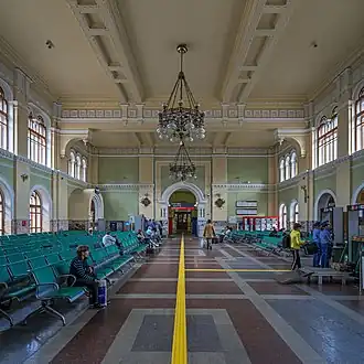 Интерьеры зала ожидания