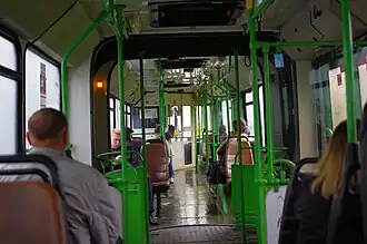 Салон, вид вперёд