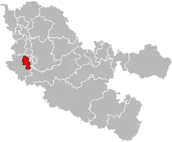 Монтиньи-ле-Мец на карте