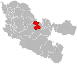 Сент-Авольд на карте