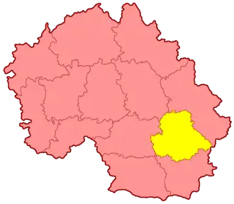 Уезды Московской губернии