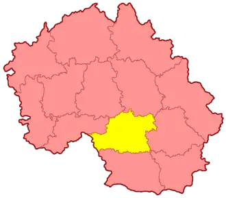 Уезды Московской губернии