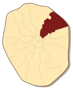 Куйбышевский район на карте 1960 года
