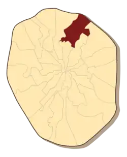 Бабушкинский район на карте 1978 года