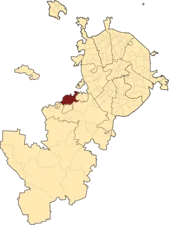 Внуковское на карте