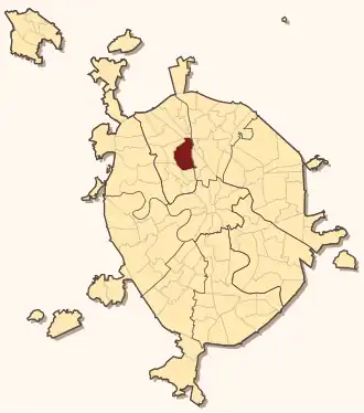 Тимирязевский на карте