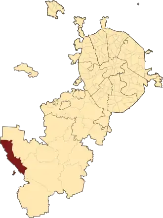 Киевский на карте