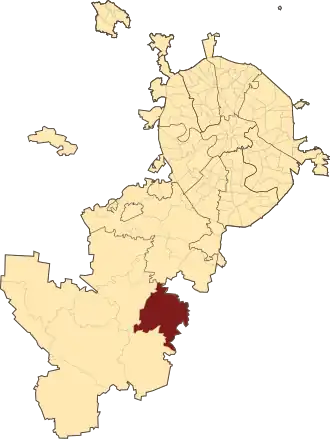 Щаповское на карте