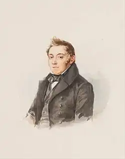 С. И. Муханов на портрете художника П. Ф. Соколова (1820)