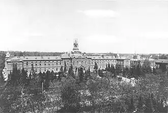 Главный корпус больницы в альбоме Московского городского управления 1913 года