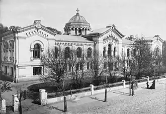 Главный фасад Богадельни имени Геера, 1913 год