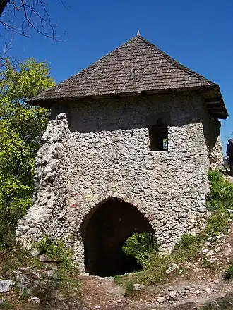 Крепостные ворота Муранского града.