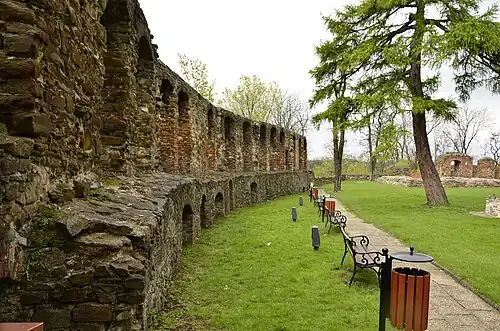 Стены замка