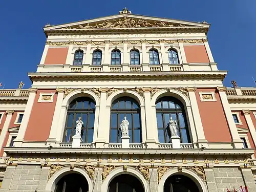 Фасад Венской филармонии