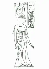 Изображение Мутнеджмет в одной из амарнских гробниц