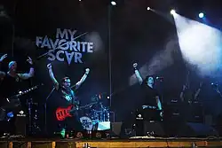 My Favorite Scar на фестивале Крок у майбутнє, Херсон, Украина. 2012 год