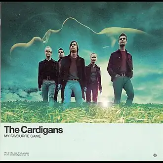 Обложка сингла The Cardigans «My Favourite Game» (1998)