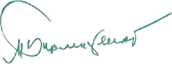 Изображение автографа