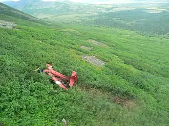 DHC-3 Otter после аварии