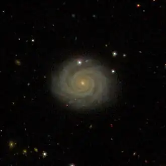 NGC 2649 (
  
    
      
        μ
        =
        12
        
          ,
        
        
          6
          
            ∘
          
        
      
    
    {\displaystyle \mu =12{,}6^{\circ }}
  
)