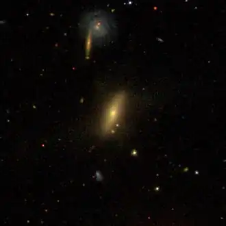 NGC 5914B-2 (вверху слева)