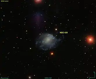 NGC 428 (
  
    
      
        n
        ≈
        1
        
          ,
        
        2
      
    
    {\displaystyle n\approx 1{,}2}
  
)