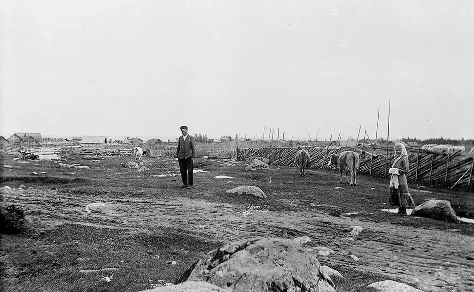 Деревня Нижние Никулясы. 1911 год