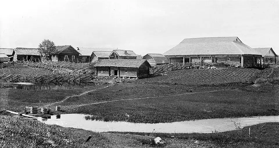 Деревня Нижние Никулясы. 1911 год