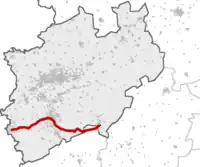 Strecke der Рейн-Зиг-Экспресс