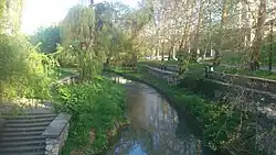 Вид на реку Салгир