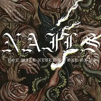 Обложка альбома Nails «You Will Never Be One of Us» (2016)