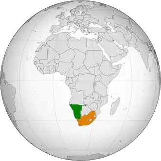 Намибия и ЮАР
