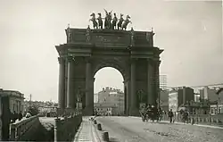 Общий вид моста, 1910-е