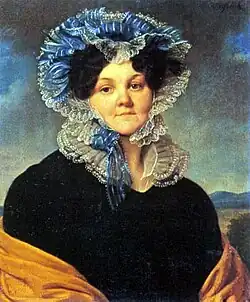 Портрет Натальи Григорьевны Охотниковойконец 1810-х - начало 1820-х гг.