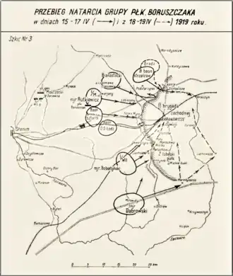 Карта операции.